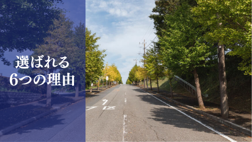 選ばれる6つの理由